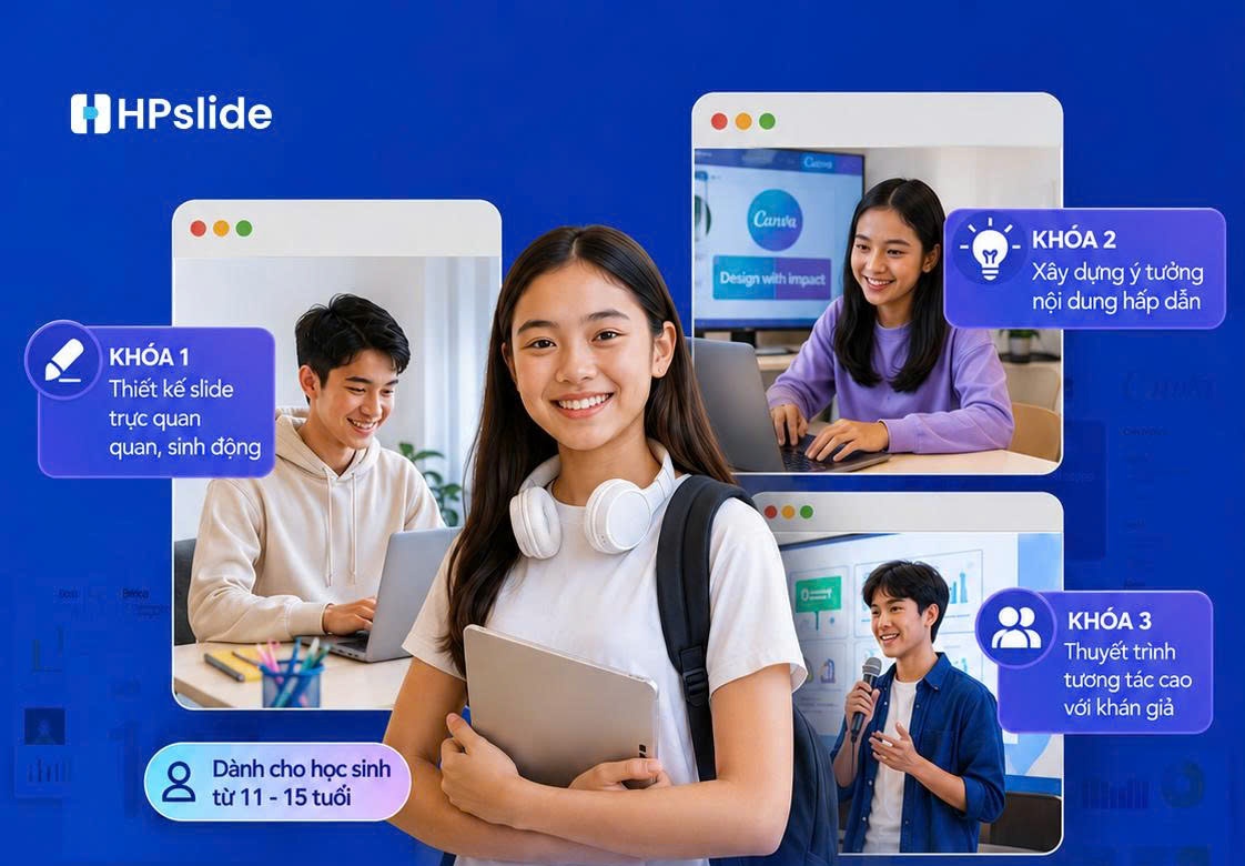 Học sinh khóa học Canva4Teen